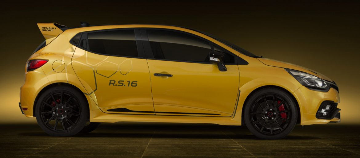 bijtend Onderzoek Productiecentrum Renault Sport onthult concept car krachtigste Clio R.S. ooit: de Clio R.S.16