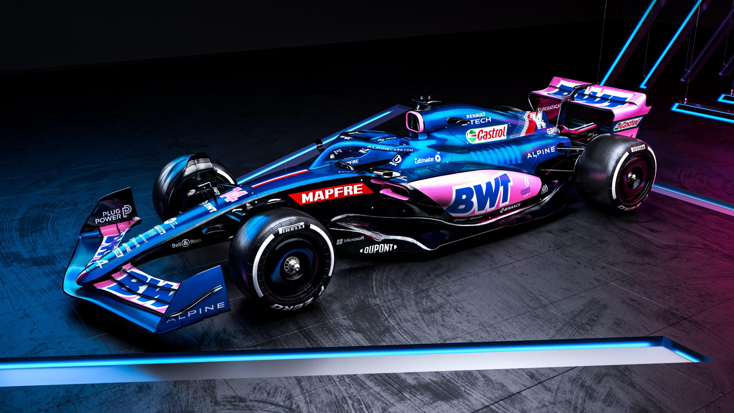 willekeurig frequentie musicus BWT Alpine F1 team onthult spectaculaire A522 voor nieuw hoofdstuk in Formule  1